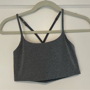 Girlfriend Collective Sports Bra Gray Size S